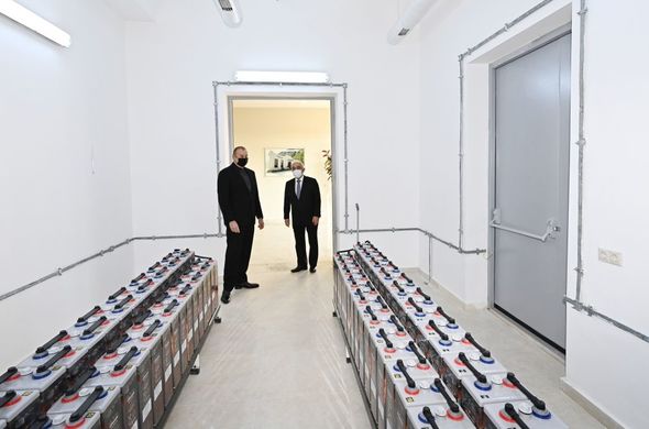 İlham Əliyev yenidən qurulan “Yaşma” qovşaq yarımstansiyasının açılışında - FOTO