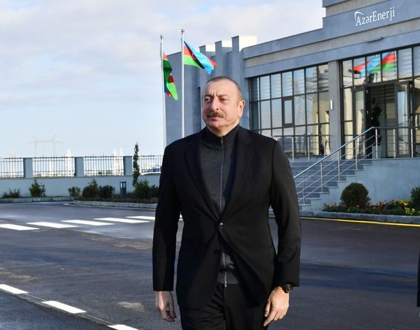 İlham Əliyev yenidən qurulan “Yaşma” qovşaq yarımstansiyasının açılışında - FOTO