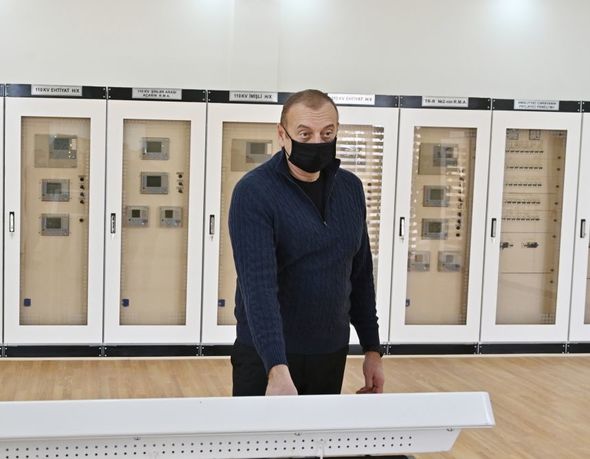 İlham Əliyev “Ağcabədi” yarımstansiyasının açılışını edib - FOTO