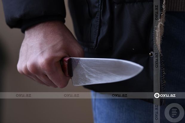 Kürdəmirdə 33 yaşlı şəxs bıçaqlanıb