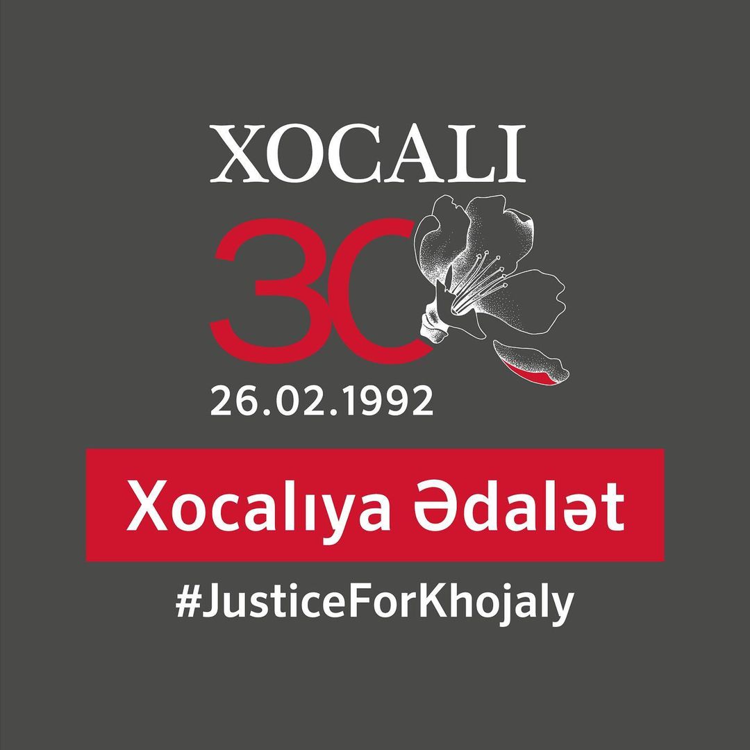 Mehriban Əliyeva Xocalı soyqırımının 30-cu ildönümü münasibətilə paylaşım edib - FOTO
