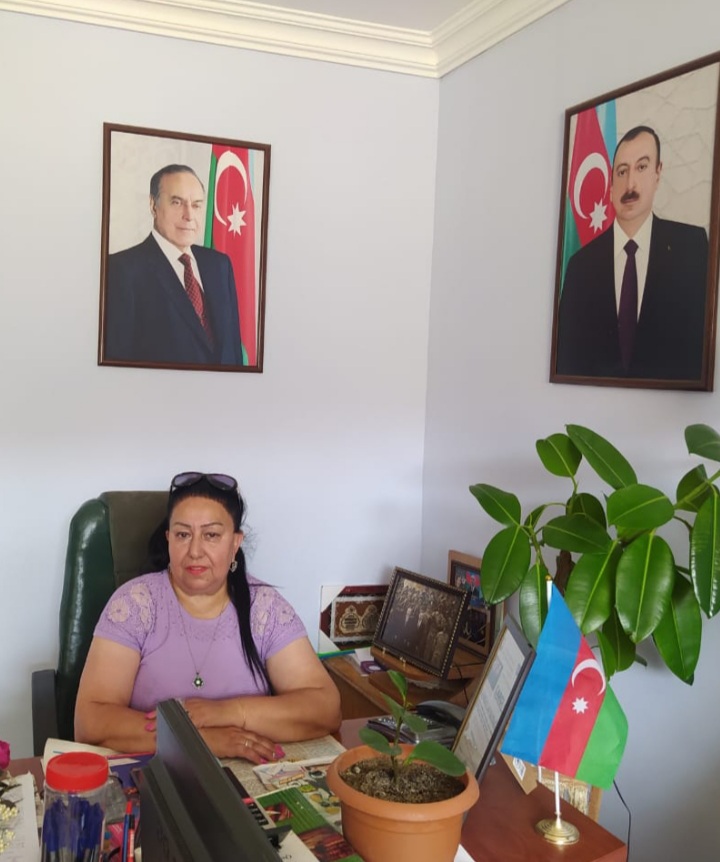 Abşeron Rayonu Məmmədli qəsəbəsi, Mənzil Kommunal Xidmətlər ıdarəsinin rəisi, Sahibkar Afət Yusifova.