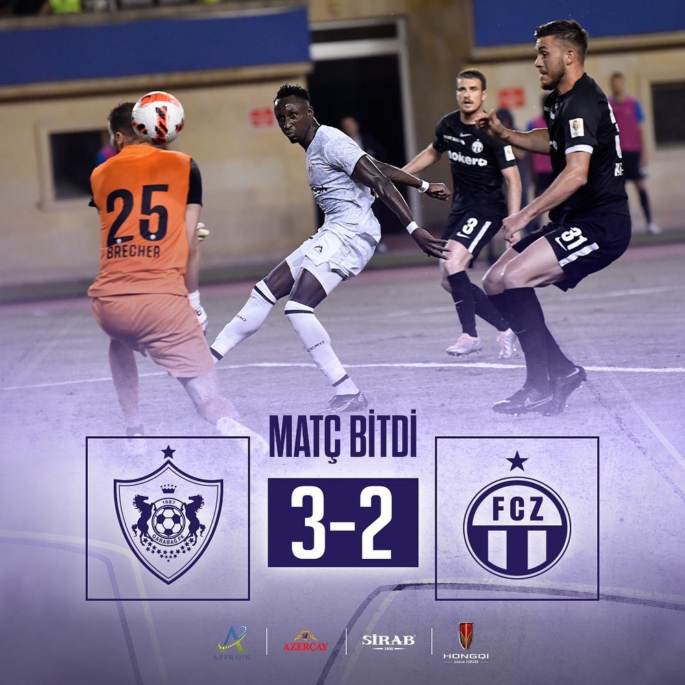 “Qarabağ”-“Sürix”lə qarşılaşmada qalib gəldi - VİDEO