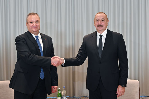 İlham Əliyev Sofiyada Rumıniyanın Baş naziri ilə görüşüb