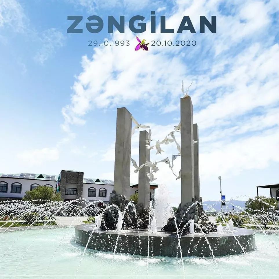 İki il öncə: Zəngilan şəhəri və bir sıra ərazilər işğaldan azad edilir