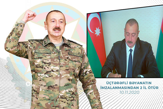 Ermənistanın kapitulyasiya aktına imza atmasından iki il ötür