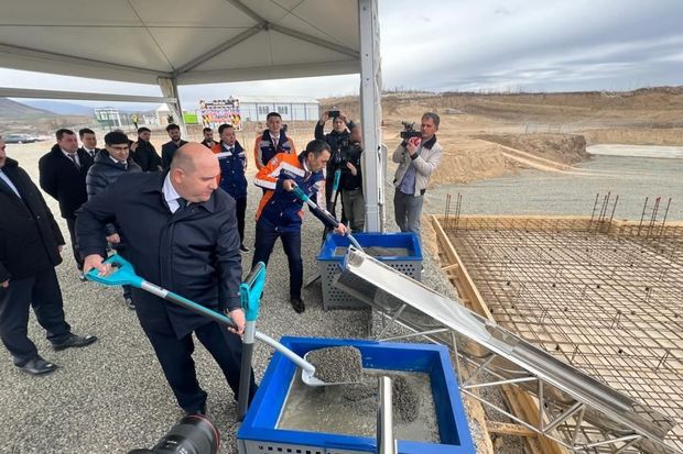 Füzulidə Qazaxıstan tərəfindən tikiləcək incəsənət məktəbinin təməlqoyma mərasimi keçirilib