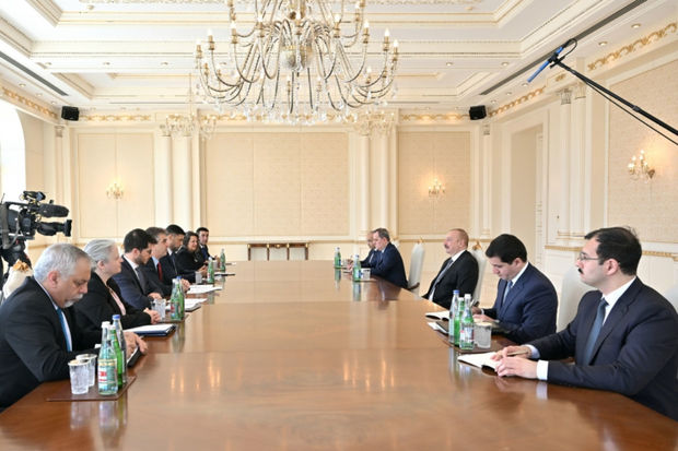 Azərbaycan Prezidenti İlham Əliyev İsrailin xarici işlər nazirini qəbul edib