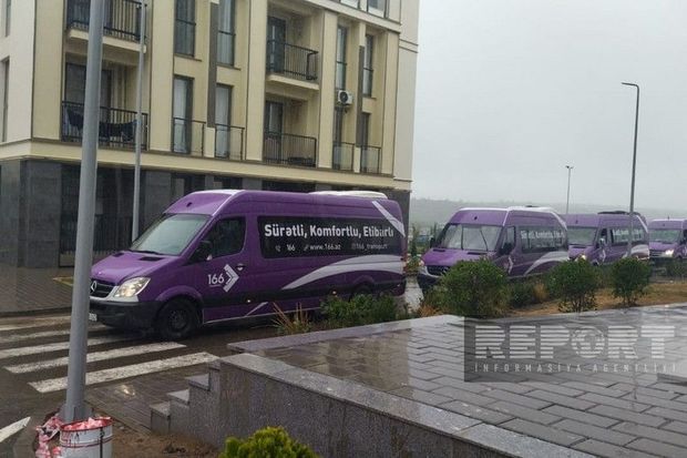 Füzuli şəhərinə köçürülən ailələrə mənzillərin açarları təqdim olunub