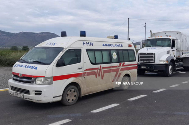 Bu gün Ağdam yolu ilə növbəti humanitar yardım Xankəndiyə yola salınıb