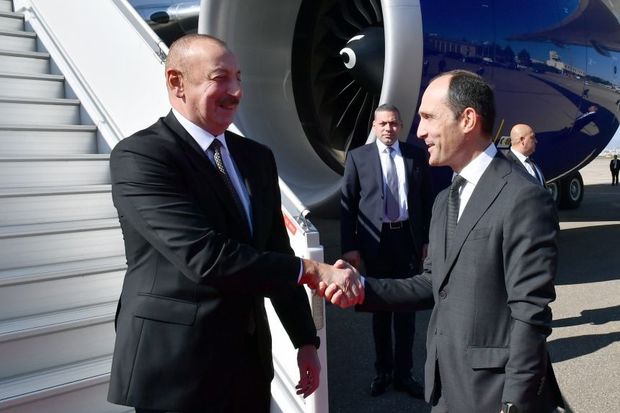 Azərbaycan Prezidenti İlham Əliyev Gürcüstana işgüzar səfərə gedib