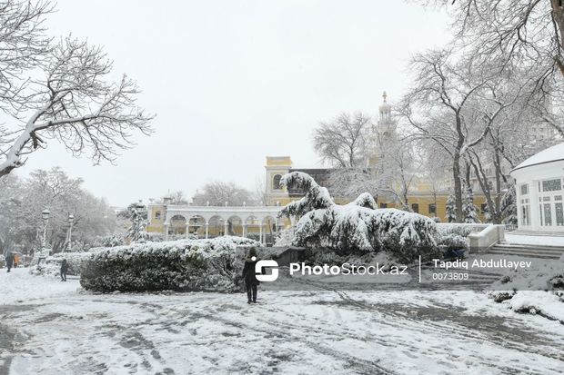 Qarlı hava şəraiti ilə əlaqədar FHN əhaliyə müraciət edib