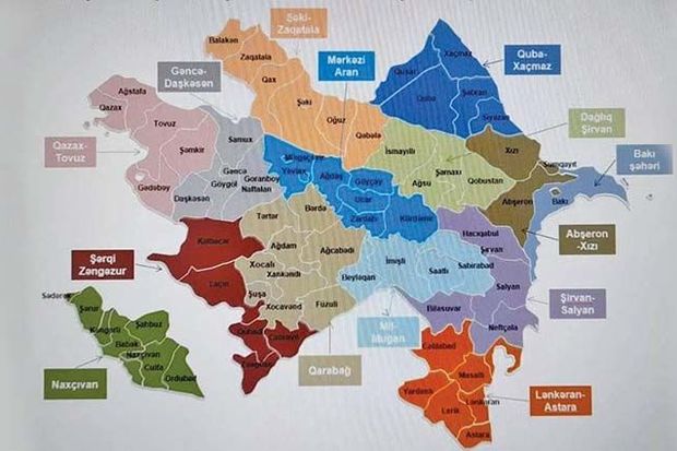 Azərbaycanın İnzibati Ərazi Bölgüsü Təsnifatı yenidən hazırlanıb: 11 şəhər, 76 rayon