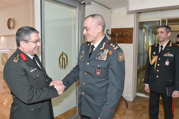 Hikmət Mirzəyev Türkiyənin ordu generalı ilə görüşüb