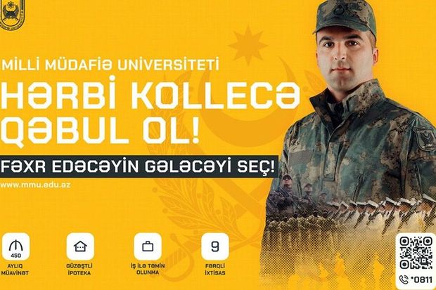 Hərbçi olmaq istəyənlərin NƏZƏRİNƏ: Qəbul elan olundu