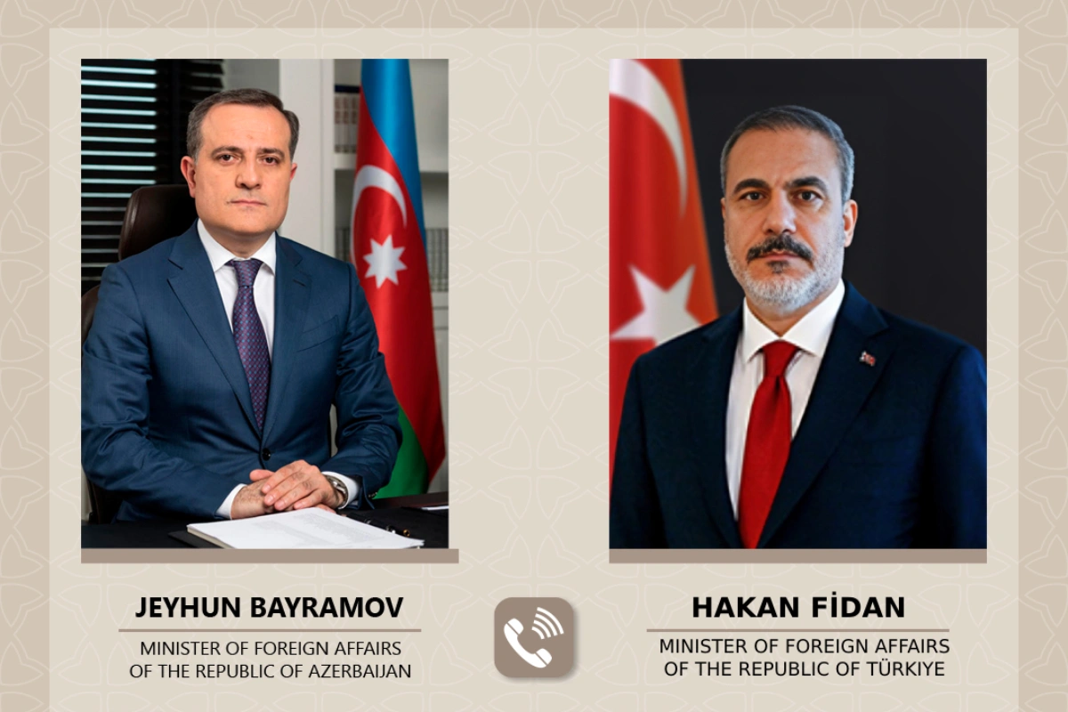 Ceyhun Bayramovla Hakan Fidan arasında telefon danışığı olub