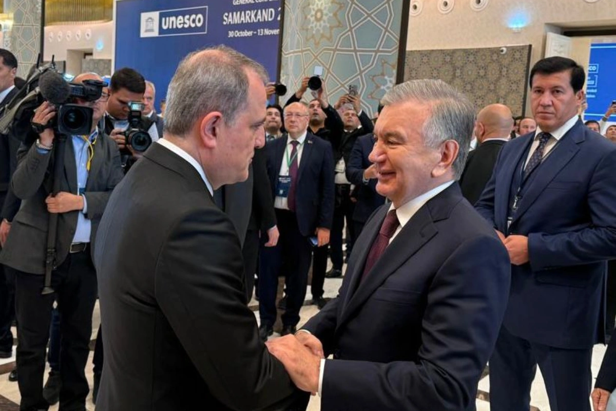 Ceyhun Bayramov Özbəkistan Prezidenti ilə görüşüb