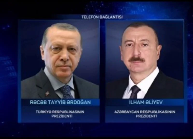 Rəcəb Tayyib Ərdoğan İlham Əliyevə zəng edib