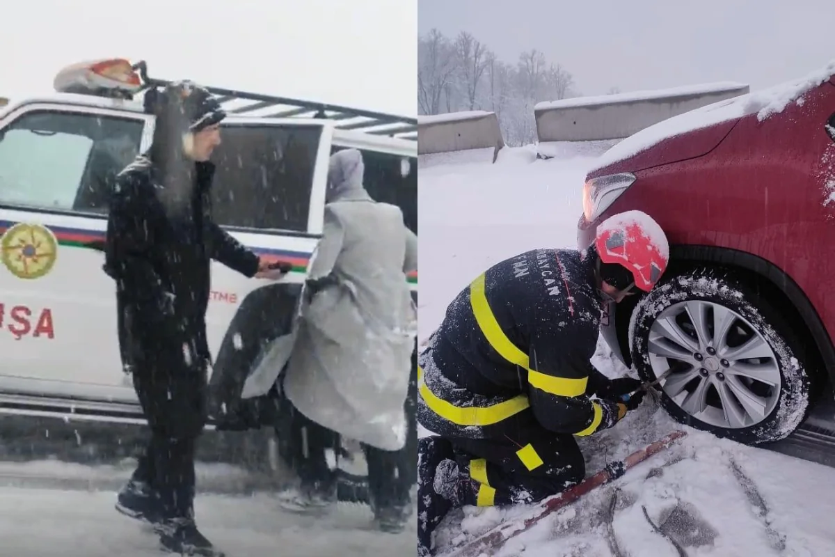 Xocalıda yollar buz bağladı: Vətəndaşlar köməksiz vəziyyətdə qaldı