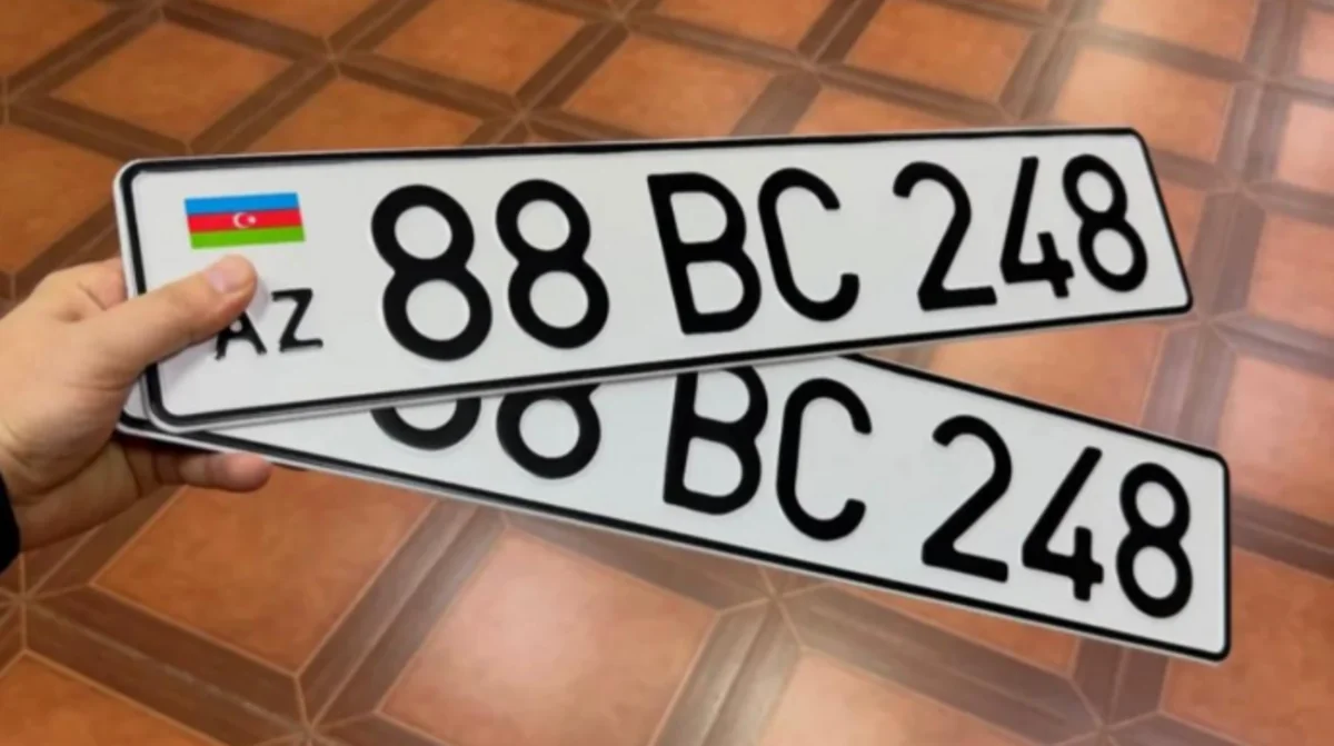 Azərbaycanda avtomobil nömrələri ilə bağlı YENİLİK