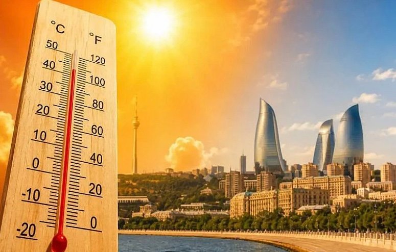 Sabah 40 dərəcə isti olacaq