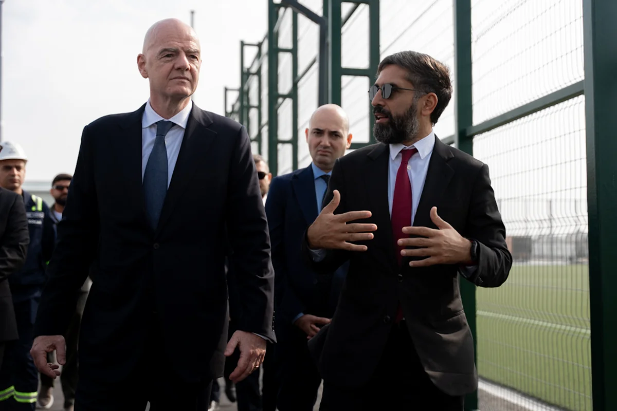 İnfantino Hövsana gəldi