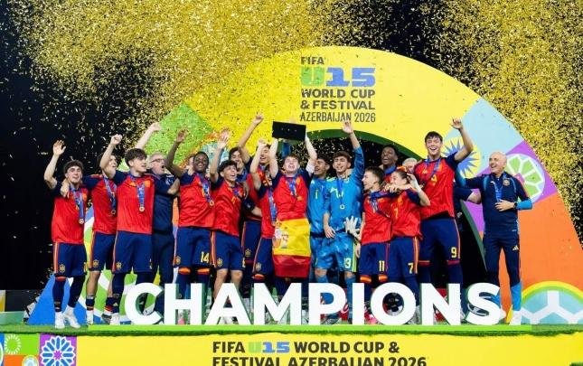 İspaniya millisi Bakıda keçirilən FIFA U-15 dünya çempionatının qalibi oldu