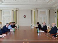 Prezident İlham Əliyev Xorvatiya Baş nazirinin müavini ilə görüşüb