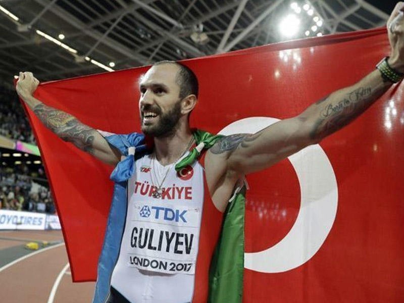 Azərbaycanlı atlet beynəlxalq yarışda birinci oldu