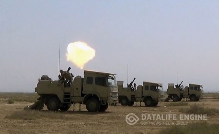 Azərbaycan Ordusunun minaatan batareyaları döyüş atışları icra edir - VİDEO DİNLƏ