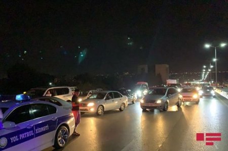 Bakı-Sumqayıt şossesində avtomobil piyadanı vuraraq hadisə yerindən qaçıb - FOTO