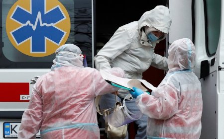 Ukraynada koronavirusa yoluxanların sayı kəskin artdı