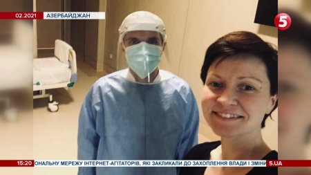 Ukraynalı jurnalist Azərbaycanda koronavirusdan müalicə olunub - VİDEO