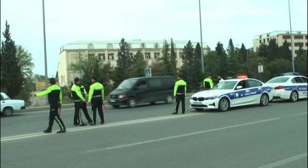 Gəncə yol polisi avtoxuliqanlıq edənlərə qarşı reyd keçirib - FOTO