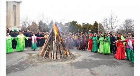 Goranboyda novruz bayramı qeyd edildi.